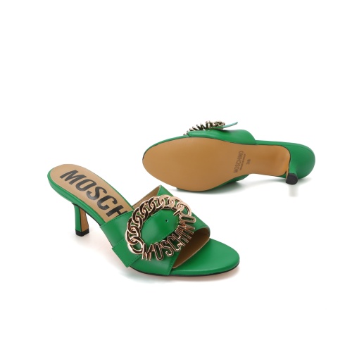 Replica Moschino Slippers For Women #1210509 $85.00 USD for Wholesale