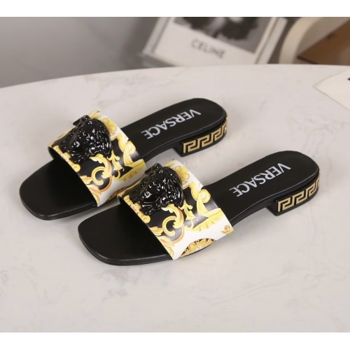 Wholesale Versace Slippers For Women #1210515 $80.00 USD, Wholesale Quality Replica Versace Slippers