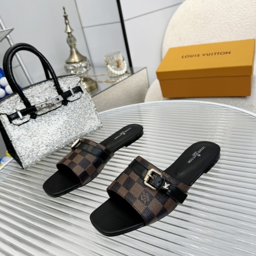 Wholesale Louis Vuitton Slippers For Women #1210522 $82.00 USD, Wholesale Quality Replica Louis Vuitton Slippers