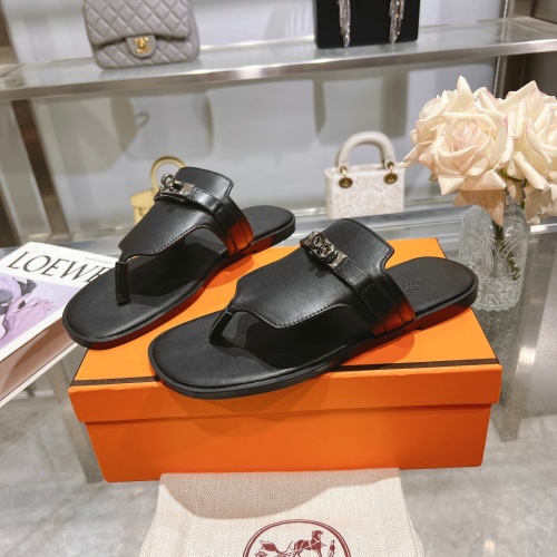 Replica Hermes Slippers For Women #1210563 $82.00 USD for Wholesale