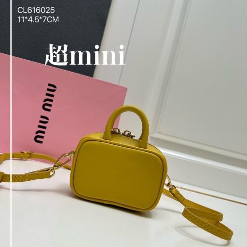 Replica MIU MIU AAA Quality Messenger Bags For Women #1210579 $68.00 USD for Wholesale