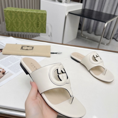 Replica Gucci Slippers For Women #1210582 $85.00 USD for Wholesale