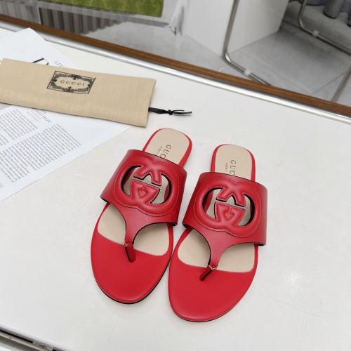 Replica Gucci Slippers For Women #1210588 $85.00 USD for Wholesale