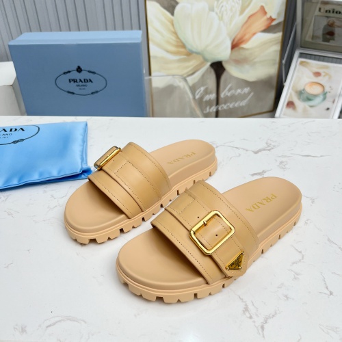 Wholesale Prada Slippers For Women #1210605 $85.00 USD, Wholesale Quality Replica Prada Slippers