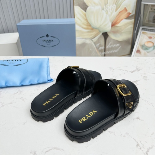 Replica Prada Slippers For Women #1210606 $85.00 USD for Wholesale