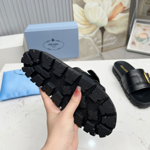 Replica Prada Slippers For Women #1210606 $85.00 USD for Wholesale