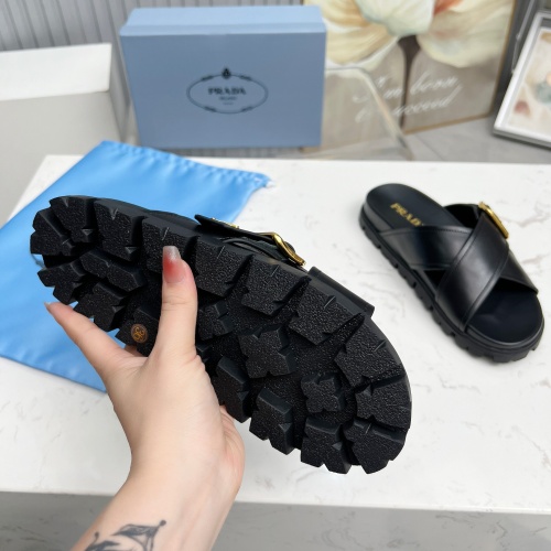 Replica Prada Slippers For Women #1210607 $85.00 USD for Wholesale