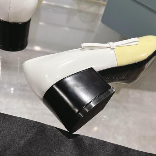 Replica Prada High-heeled Shoes For Women #1210642 $112.00 USD for Wholesale