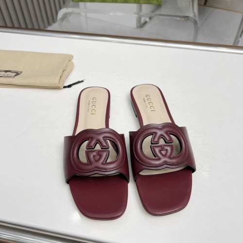 Replica Gucci Slippers For Women #1210656 $85.00 USD for Wholesale