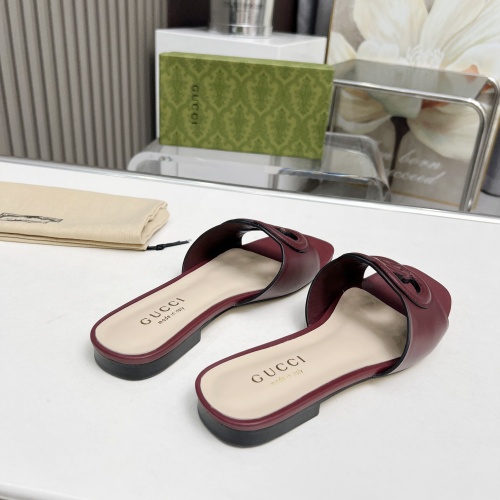 Replica Gucci Slippers For Women #1210656 $85.00 USD for Wholesale