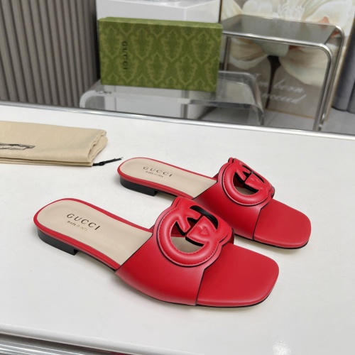 Replica Gucci Slippers For Women #1210657 $85.00 USD for Wholesale