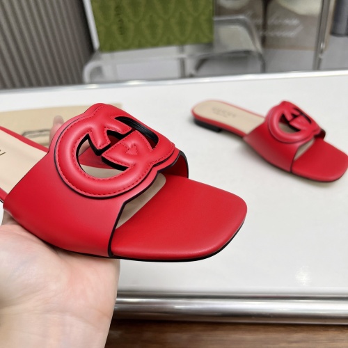 Replica Gucci Slippers For Women #1210657 $85.00 USD for Wholesale