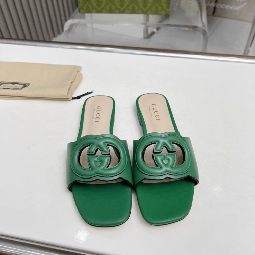 Replica Gucci Slippers For Women #1210658 $85.00 USD for Wholesale