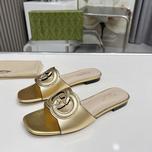 Wholesale Gucci Slippers For Women #1210664 $85.00 USD, Wholesale Quality Replica Gucci Slippers