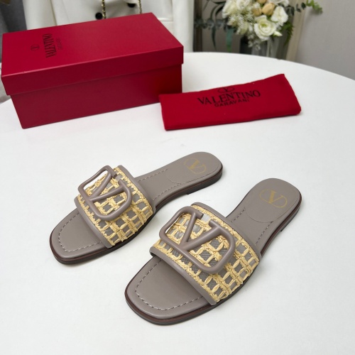 Wholesale Valentino Slippers For Women #1210666 $82.00 USD, Wholesale Quality Replica Valentino Slippers