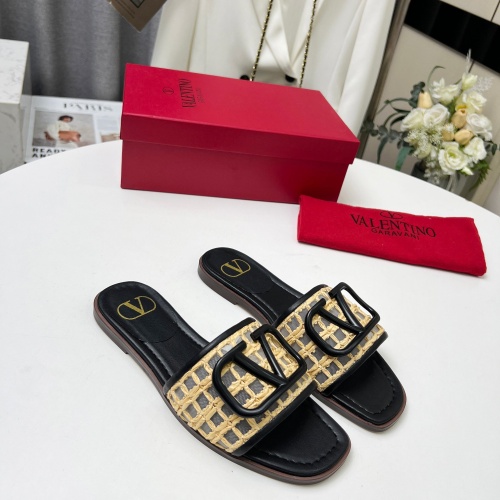 Replica Valentino Slippers For Women #1210669 $82.00 USD for Wholesale