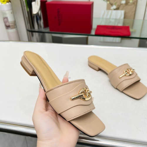 Replica Valentino Slippers For Women #1210677 $88.00 USD for Wholesale