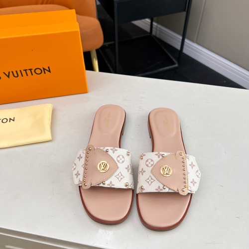 Wholesale Louis Vuitton Slippers For Women #1210688 $85.00 USD, Wholesale Quality Replica Louis Vuitton Slippers