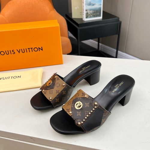 Wholesale Louis Vuitton Slippers For Women #1210690 $92.00 USD, Wholesale Quality Replica Louis Vuitton Slippers