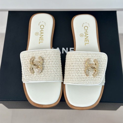 Wholesale Chanel Slippers For Women #1210760 $108.00 USD, Wholesale Quality Replica Chanel Slippers