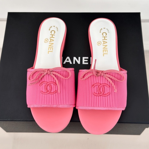 Wholesale Chanel Slippers For Women #1210763 $92.00 USD, Wholesale Quality Replica Chanel Slippers