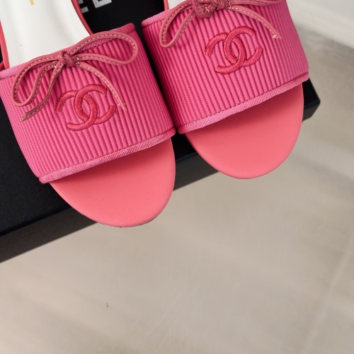 Replica Chanel Slippers For Women #1210763 $92.00 USD for Wholesale