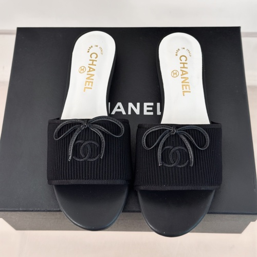 Wholesale Chanel Slippers For Women #1210766 $92.00 USD, Wholesale Quality Replica Chanel Slippers