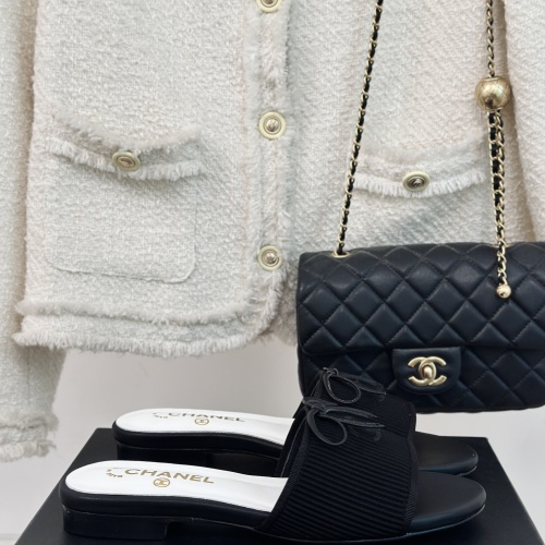 Replica Chanel Slippers For Women #1210766 $92.00 USD for Wholesale