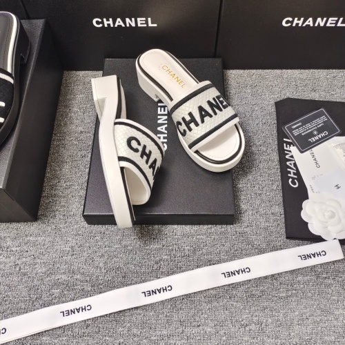 Wholesale Chanel Slippers For Women #1210771 $98.00 USD, Wholesale Quality Replica Chanel Slippers