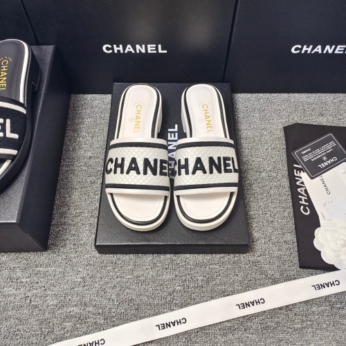 Replica Chanel Slippers For Women #1210771 $98.00 USD for Wholesale