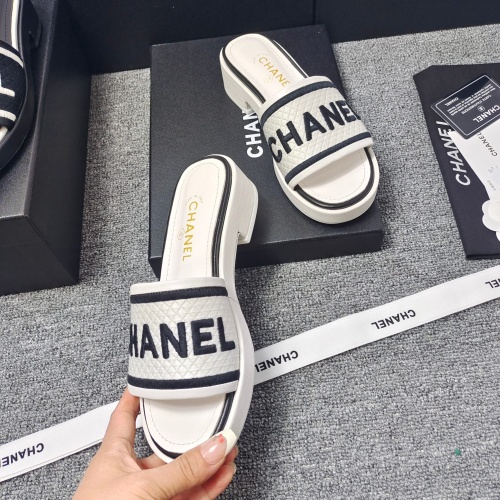 Replica Chanel Slippers For Women #1210771 $98.00 USD for Wholesale