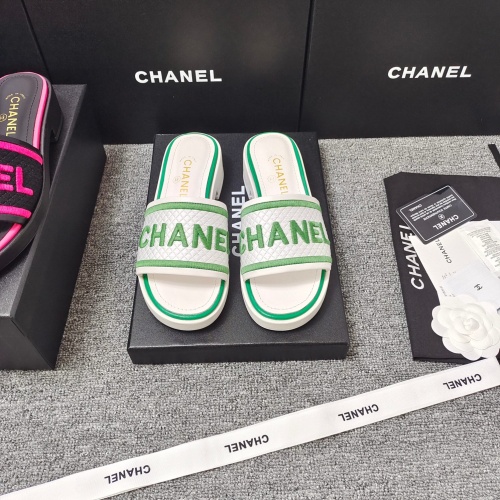 Replica Chanel Slippers For Women #1210772 $98.00 USD for Wholesale