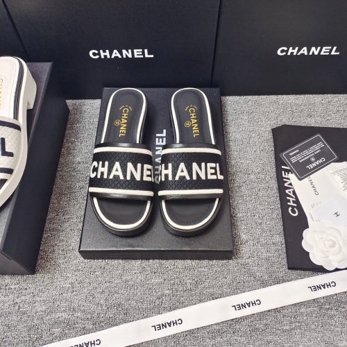 Replica Chanel Slippers For Women #1210773 $98.00 USD for Wholesale