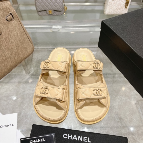 Wholesale Chanel Slippers For Women #1210776 $112.00 USD, Wholesale Quality Replica Chanel Slippers