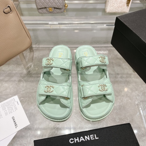 Wholesale Chanel Slippers For Women #1210778 $112.00 USD, Wholesale Quality Replica Chanel Slippers