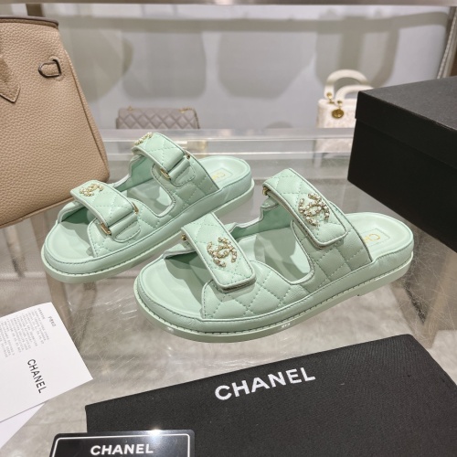 Replica Chanel Slippers For Women #1210778 $112.00 USD for Wholesale