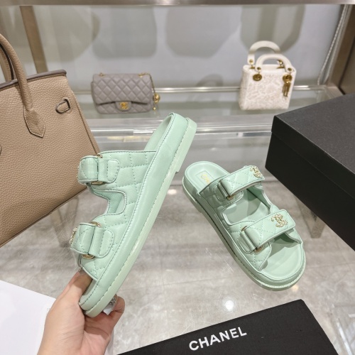 Replica Chanel Slippers For Women #1210778 $112.00 USD for Wholesale