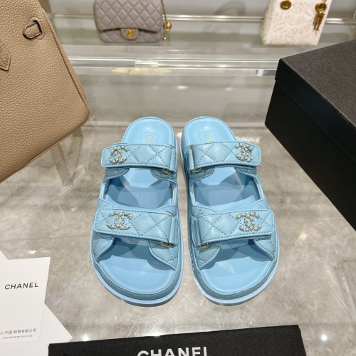 Wholesale Chanel Slippers For Women #1210780 $112.00 USD, Wholesale Quality Replica Chanel Slippers