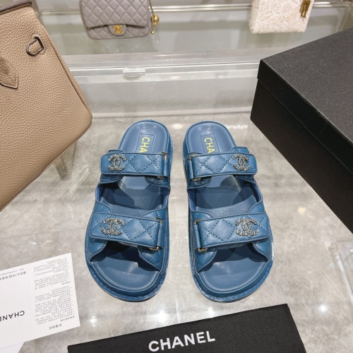 Wholesale Chanel Slippers For Women #1210784 $112.00 USD, Wholesale Quality Replica Chanel Slippers