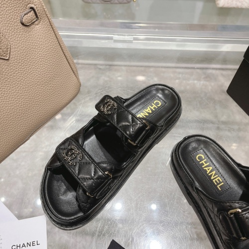 Replica Chanel Slippers For Women #1210785 $112.00 USD for Wholesale