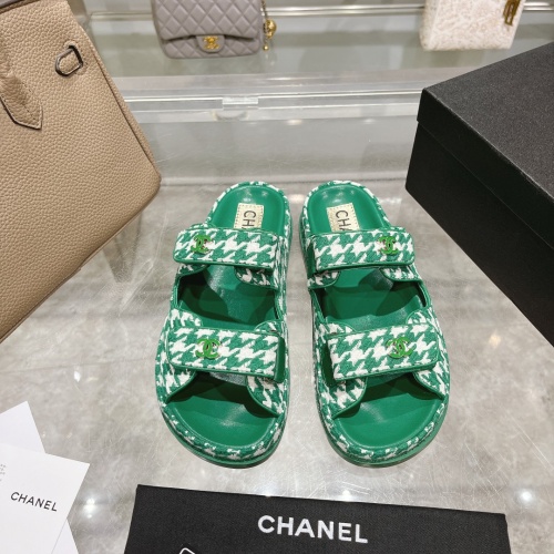 Wholesale Chanel Slippers For Women #1210788 $112.00 USD, Wholesale Quality Replica Chanel Slippers