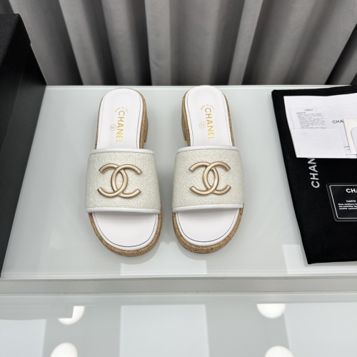 Replica Chanel Slippers For Women #1210805 $96.00 USD for Wholesale