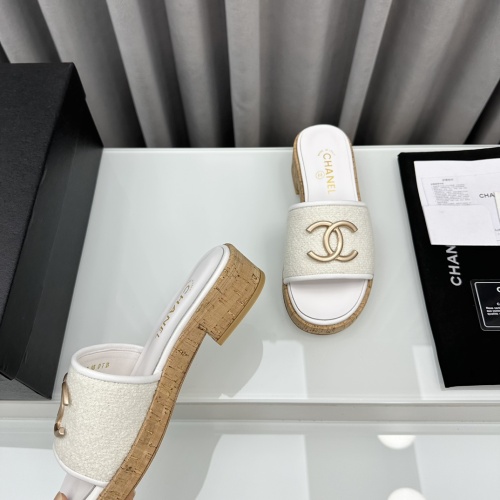 Replica Chanel Slippers For Women #1210805 $96.00 USD for Wholesale