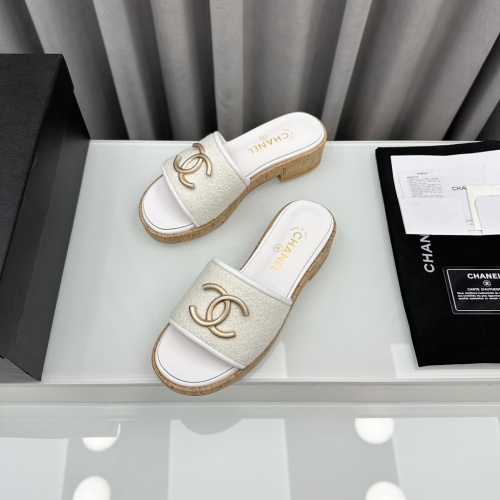 Replica Chanel Slippers For Women #1210805 $96.00 USD for Wholesale