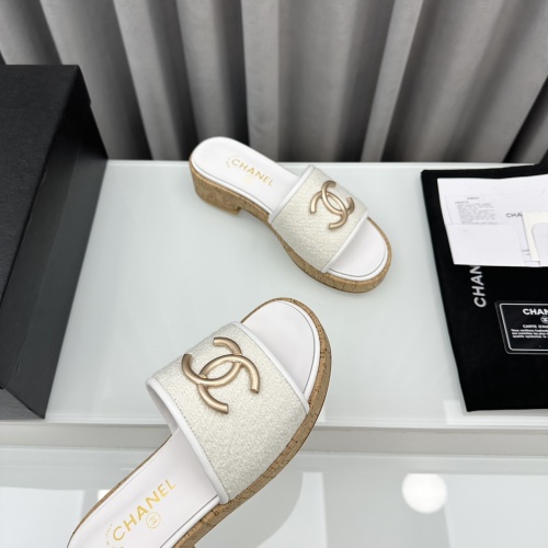 Replica Chanel Slippers For Women #1210805 $96.00 USD for Wholesale