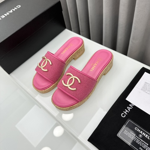 Wholesale Chanel Slippers For Women #1210806 $96.00 USD, Wholesale Quality Replica Chanel Slippers