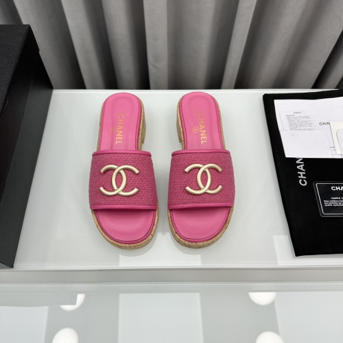 Replica Chanel Slippers For Women #1210806 $96.00 USD for Wholesale