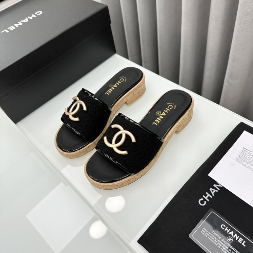 Wholesale Chanel Slippers For Women #1210807 $96.00 USD, Wholesale Quality Replica Chanel Slippers