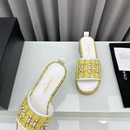 Replica Chanel Slippers For Women #1210814 $96.00 USD for Wholesale