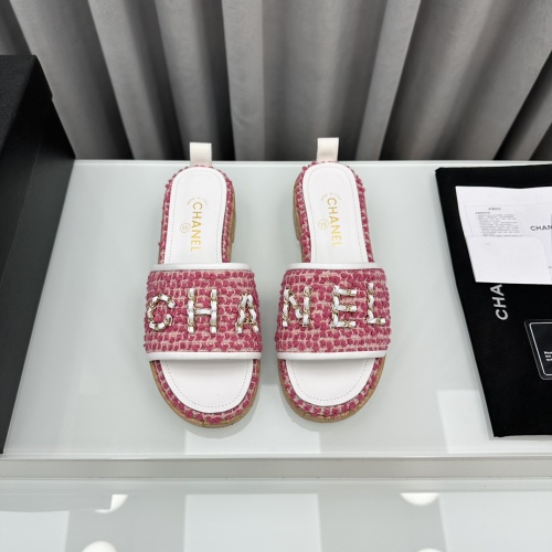 Replica Chanel Slippers For Women #1210815 $96.00 USD for Wholesale